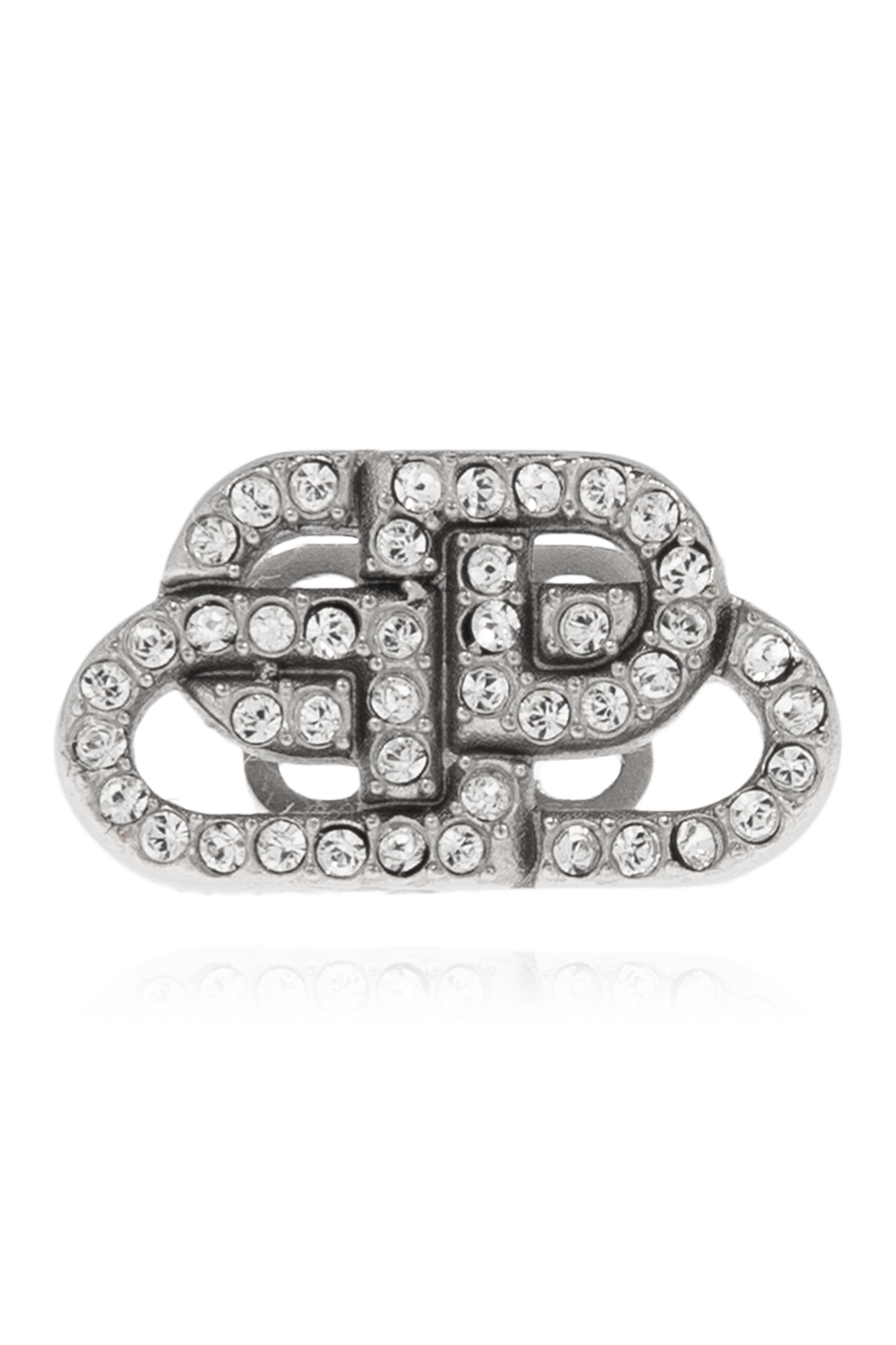 Silver Earrings with logo Balenciaga - Vitkac AS